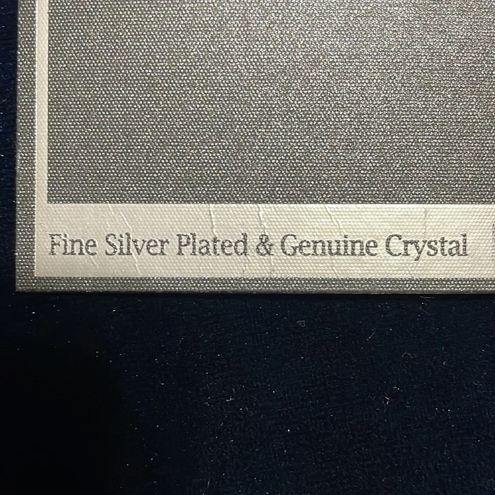 Genuine Crystal Ring size 8 by Silver Radiance Genuine Crystal Ring 🆕RARE Ring